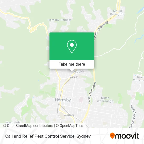 Call and Relief Pest Control Service map