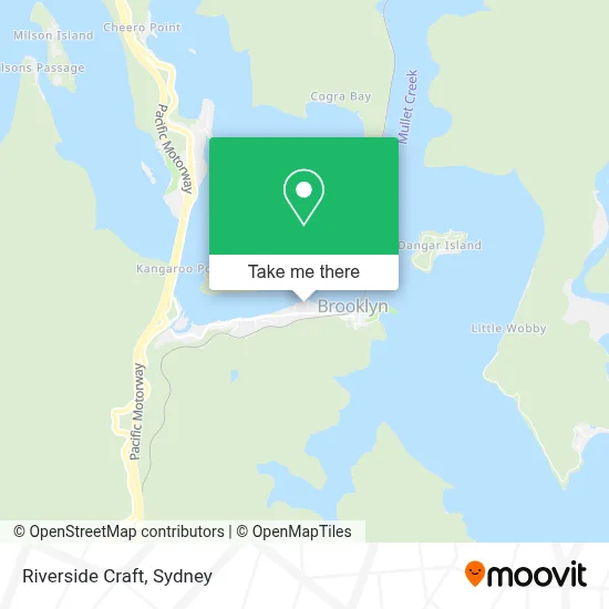 Riverside Craft map