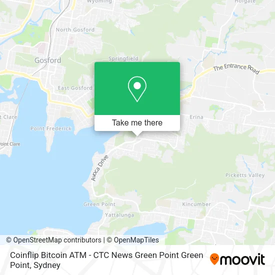 Coinflip Bitcoin ATM - CTC News Green Point Green Point map