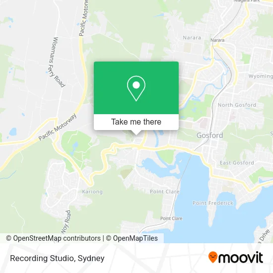 Recording Studio map