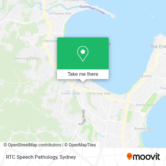 RTC Speech Pathology map