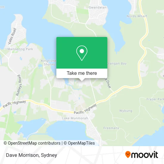 Dave Morrison map