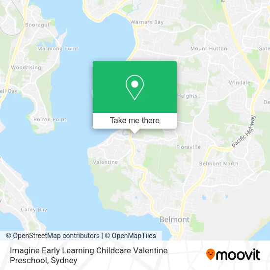 Imagine Early Learning Childcare Valentine Preschool map