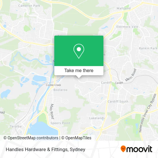 Handles Hardware & Fittings map