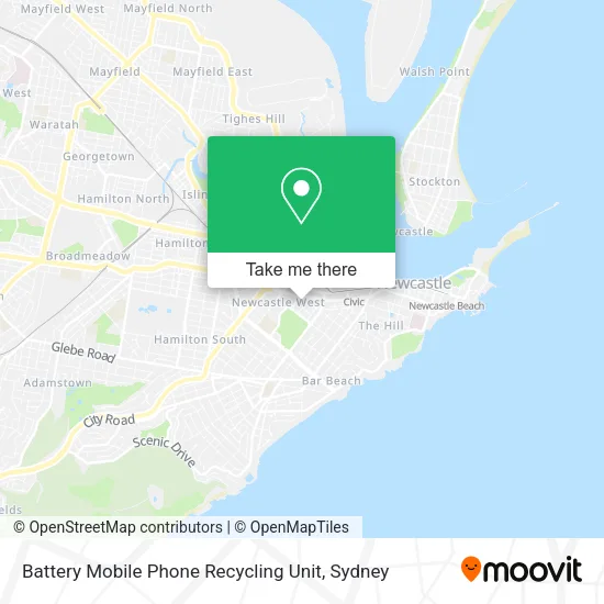 Battery Mobile Phone Recycling Unit map