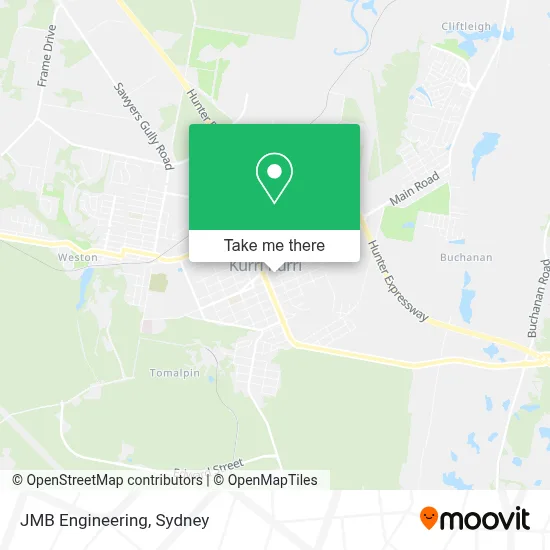 Mapa JMB Engineering