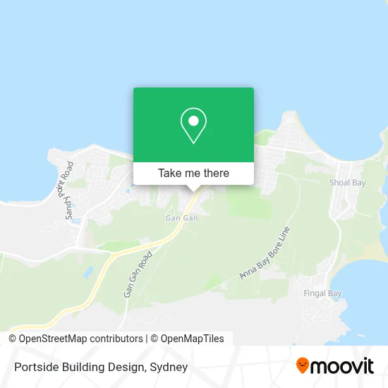Portside Building Design map
