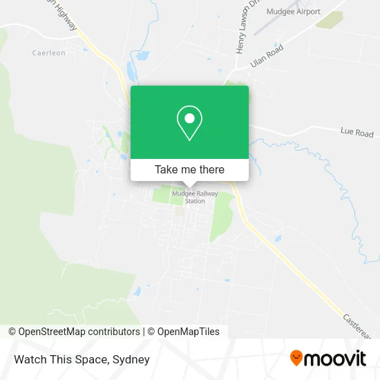Watch This Space map