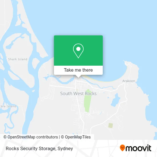 Rocks Security Storage map