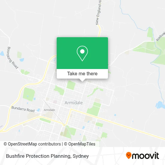 Mapa Bushfire Protection Planning