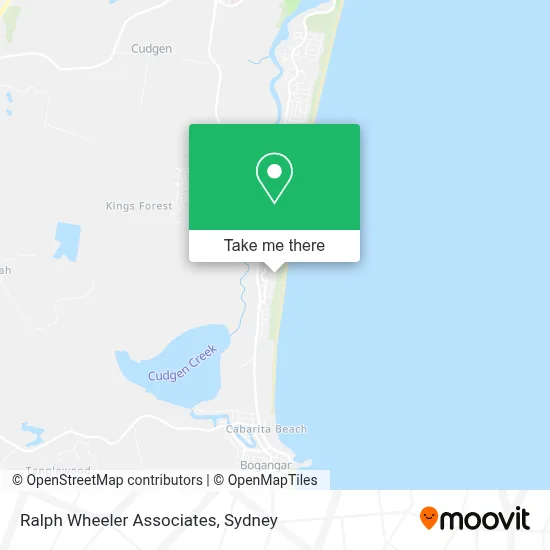 Ralph Wheeler Associates map