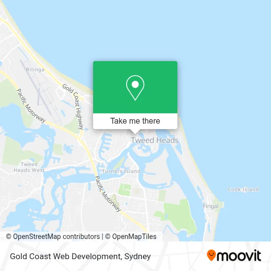 Mapa Gold Coast Web Development