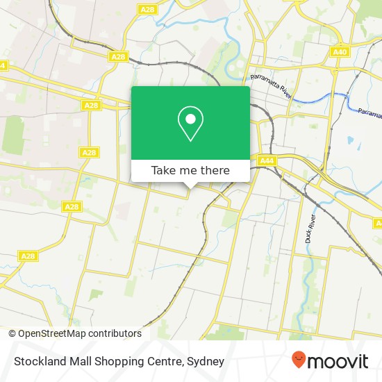 Stockland Mall Shopping Centre map