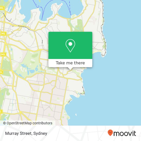 Murray Street map