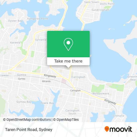 Taren Point Road map