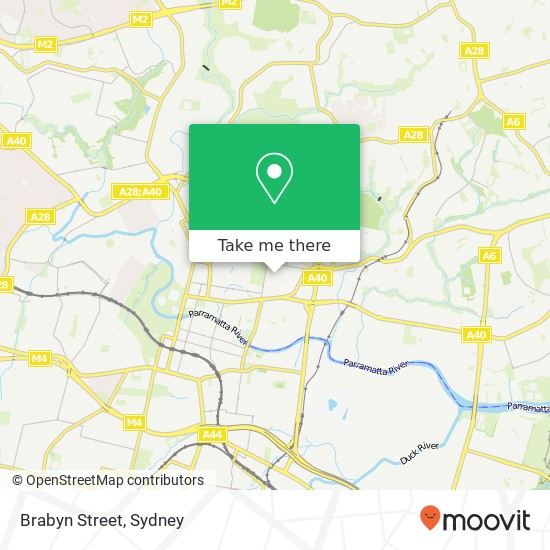 Brabyn Street map