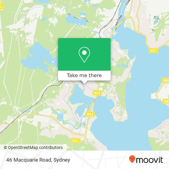 46 Macquarie Road map