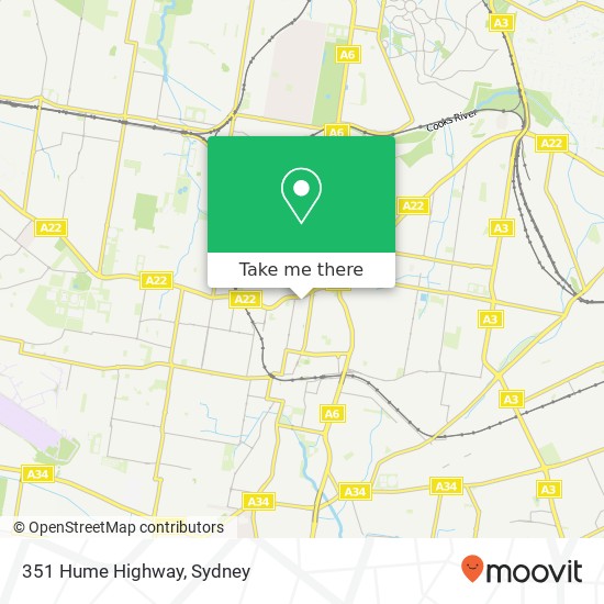 351 Hume Highway map