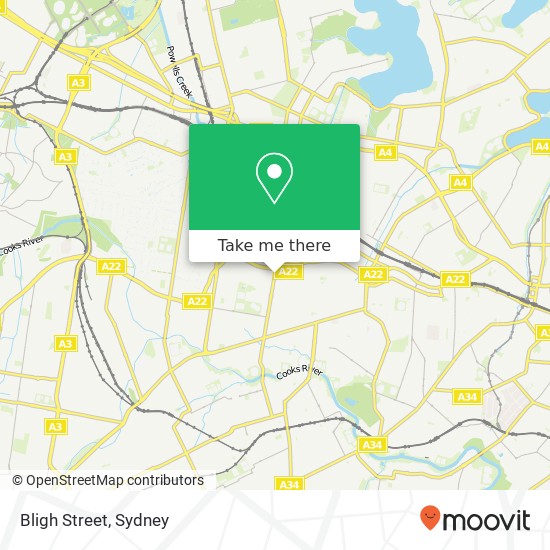 Bligh Street map