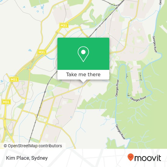 Kim Place map