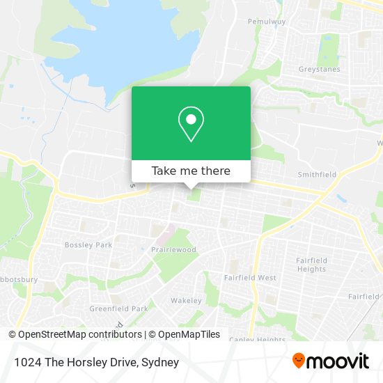 1024 The Horsley Drive map