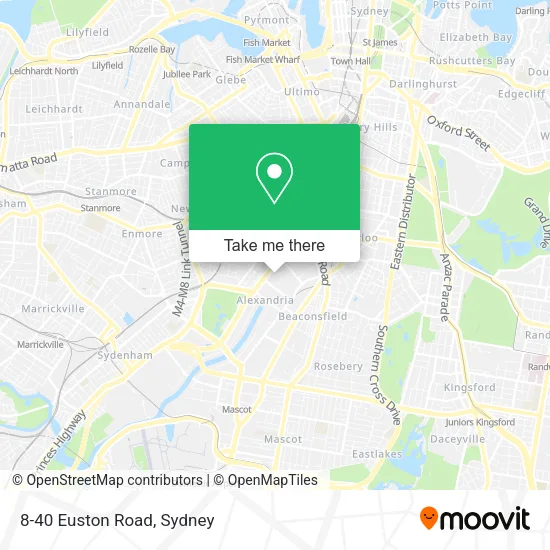 8-40 Euston Road map