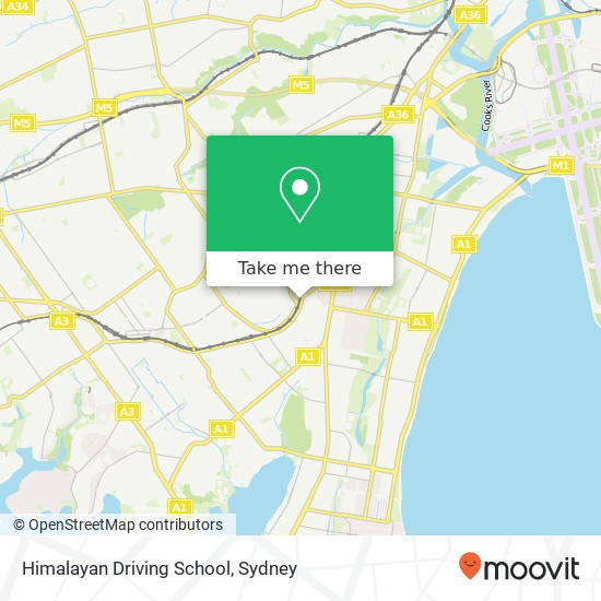 Himalayan Driving School map