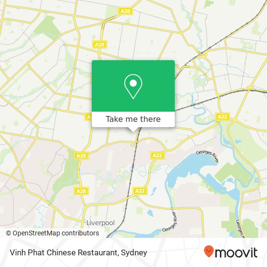 Vinh Phat Chinese Restaurant map