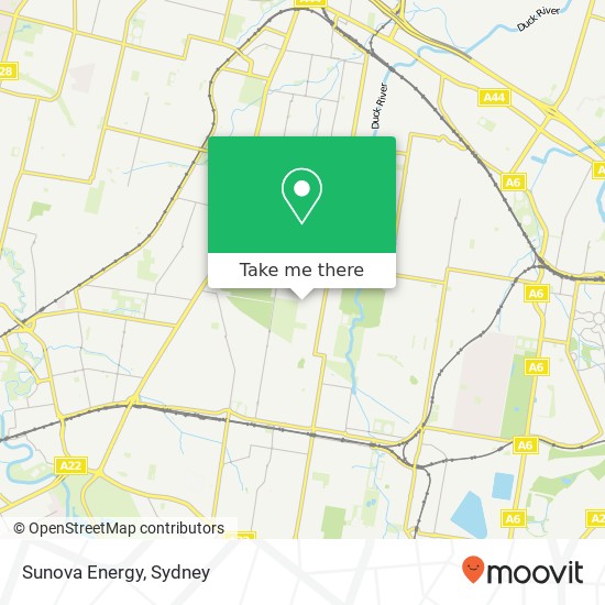 Sunova Energy map