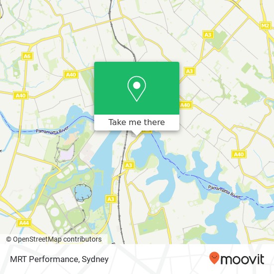 MRT Performance map