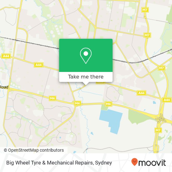 Mapa Big Wheel Tyre & Mechanical Repairs