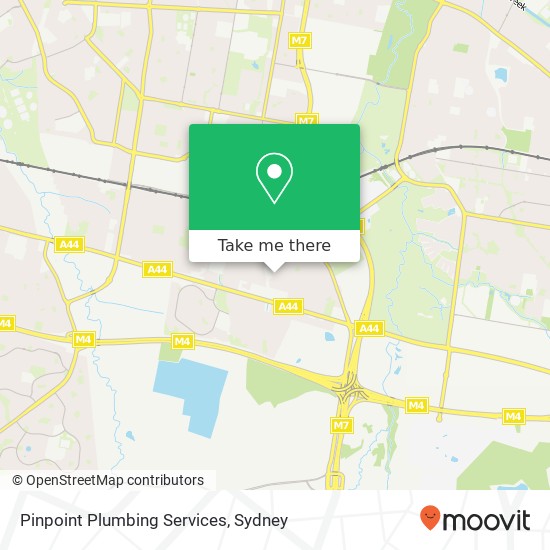 Pinpoint Plumbing Services map