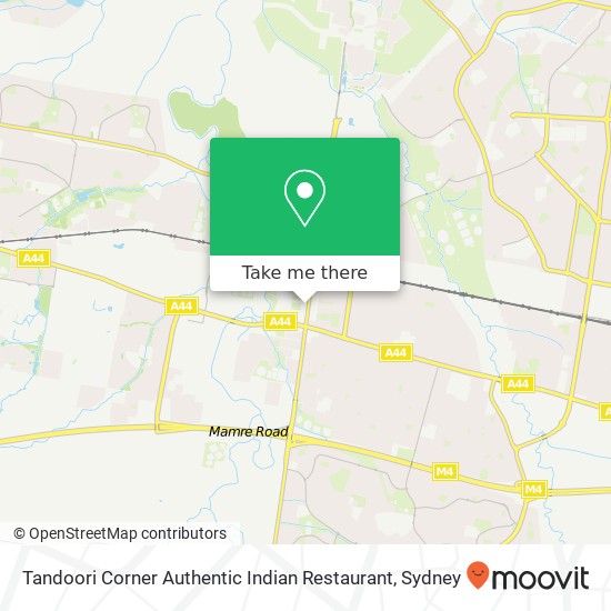 Tandoori Corner Authentic Indian Restaurant map