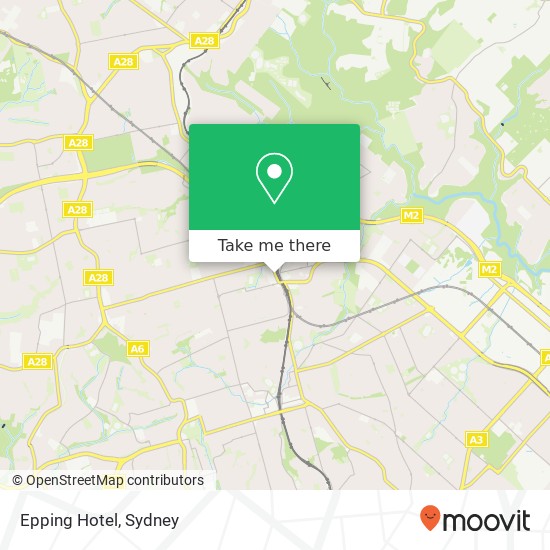 Epping Hotel map