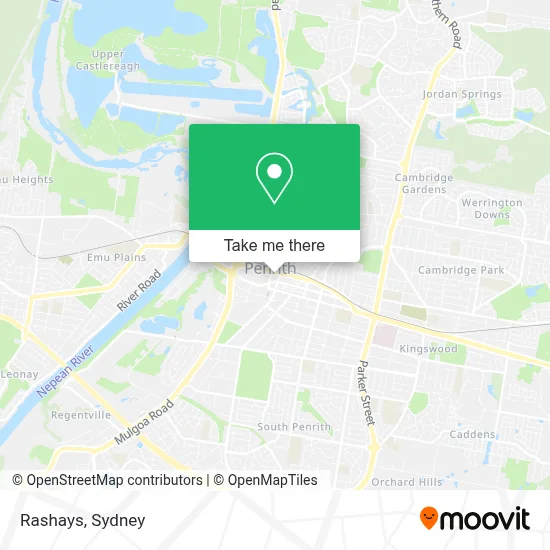 Rashays map