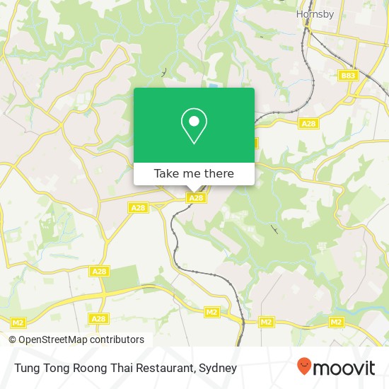 Tung Tong Roong Thai Restaurant map