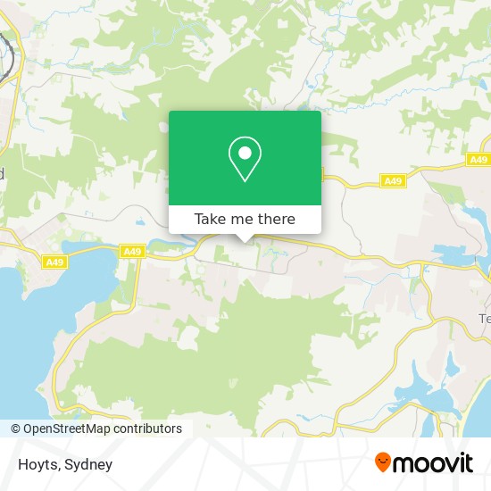 Hoyts map