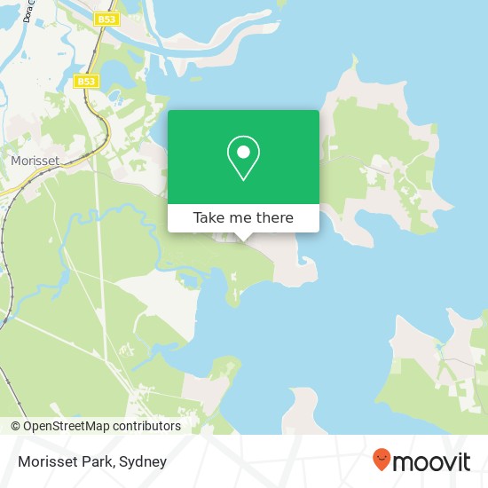 Morisset Park map