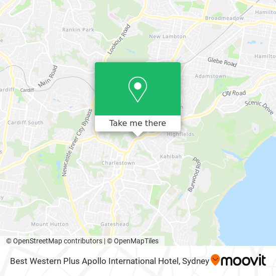 Best Western Plus Apollo International Hotel map