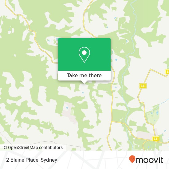 2 Elaine Place map