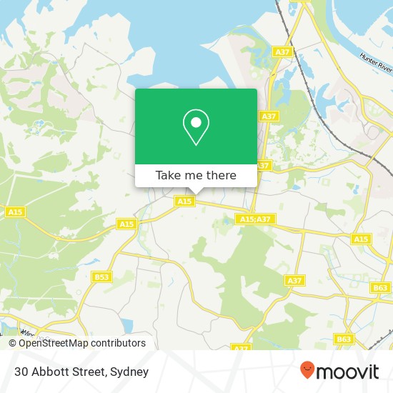 30 Abbott Street map