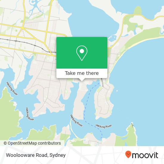 Woolooware Road map