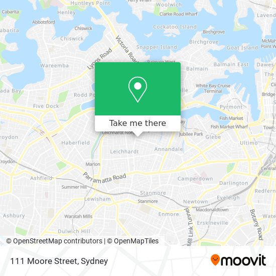 111 Moore Street map