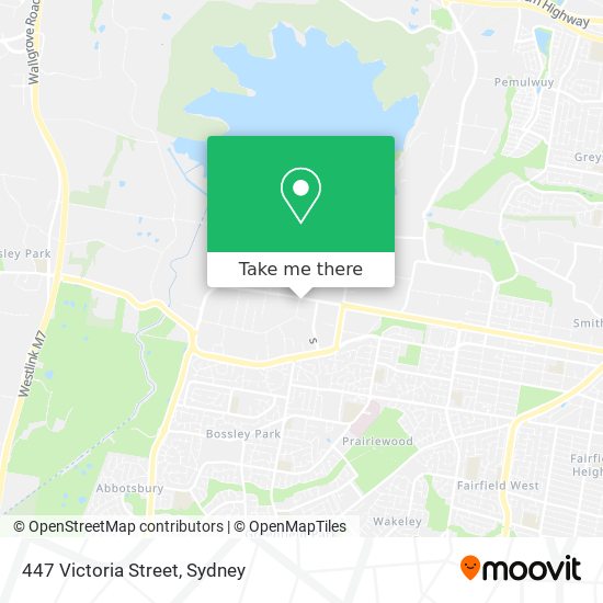 447 Victoria Street map