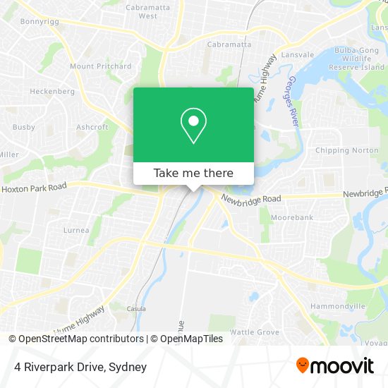 4 Riverpark Drive map