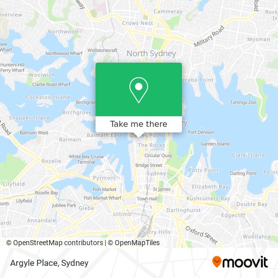 Argyle Place map