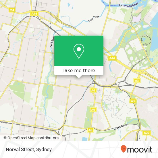 Norval Street map