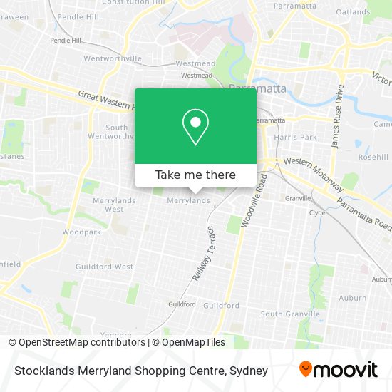 Stocklands Merryland Shopping Centre map