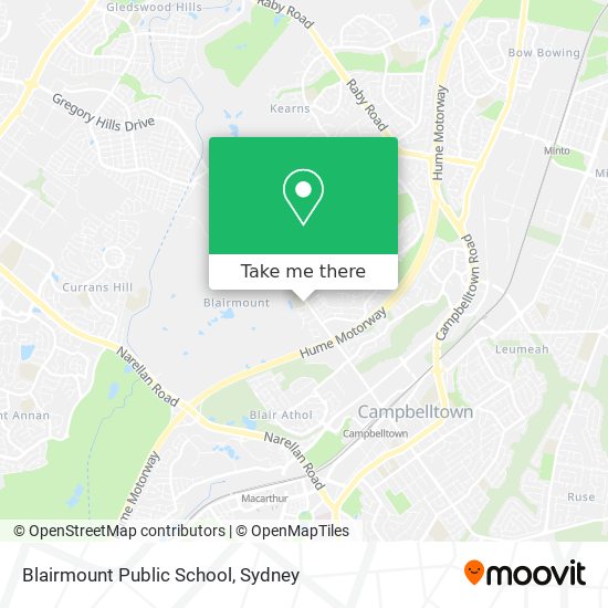 Blairmount Public School map