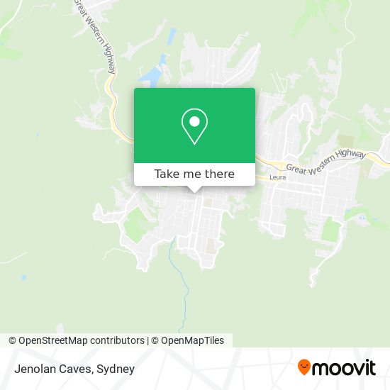 Jenolan Caves map